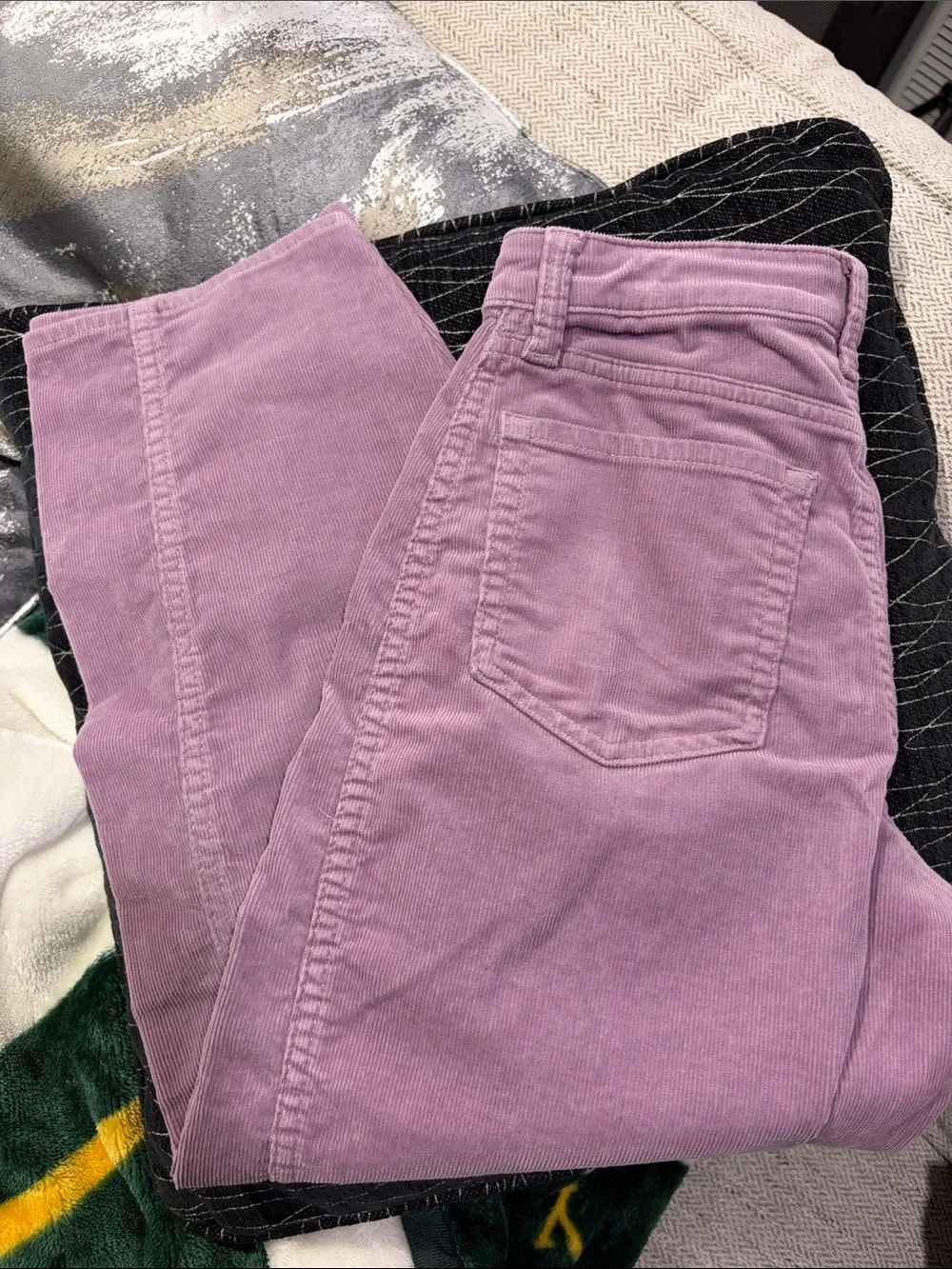Gap kids high rise seamed corduroy barrel pants size 12 like new!